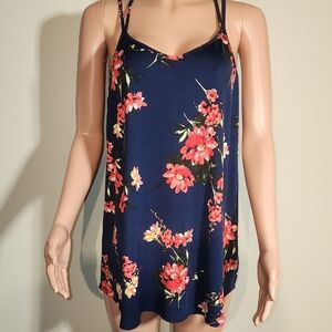 Papermoon Blue Pink Sleeveless Camisole